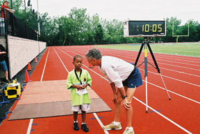 Frank Shorter provides advice